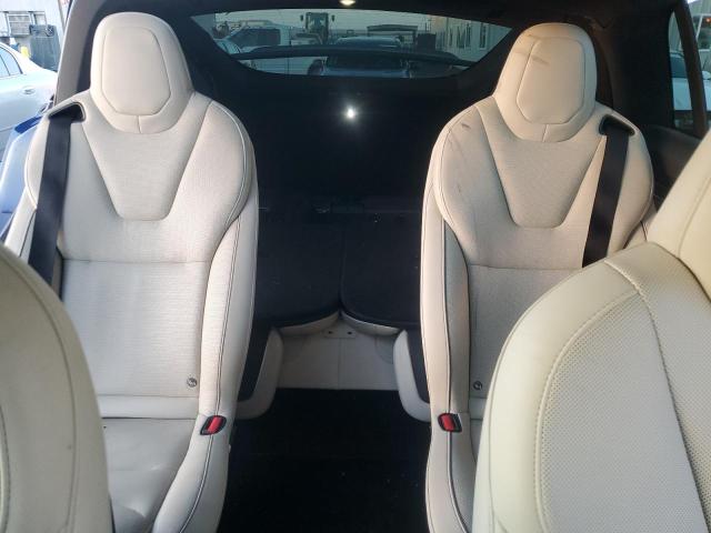 7SAXCBE60NF353462 - 2022 TESLA MODEL X Կապույտ լուսանկար 10