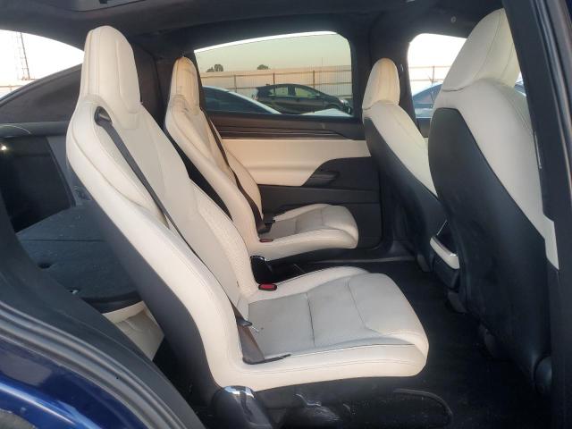 7SAXCBE60NF353462 - 2022 TESLA MODEL X Կապույտ լուսանկար 11