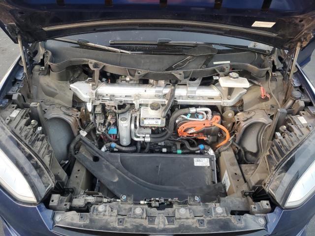 7SAXCBE60NF353462 - 2022 TESLA MODEL X Կապույտ լուսանկար 12