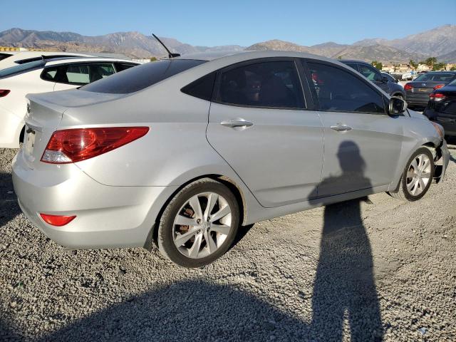 KMHCU4AE7CU266773 - 2012 HYUNDAI ACCENT GLS 银色 照片 3