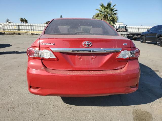 2T1BU4EE7CC851439 - 2012 TOYOTA COROLLA BASE RED photo 6