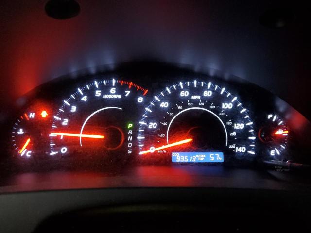 4T4BF3EK5BR196226 - 2011 TOYOTA CAMRY BASE أحمر صورة 9