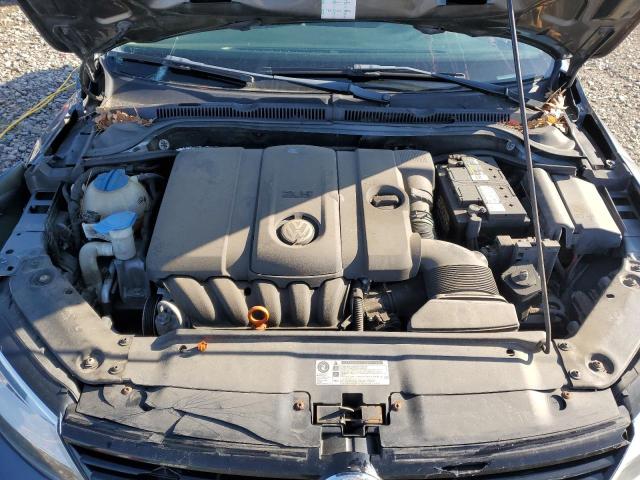 3VWDZ7AJ6BM362760 - 2011 VOLKSWAGEN JETTA SE SILVER photo 11