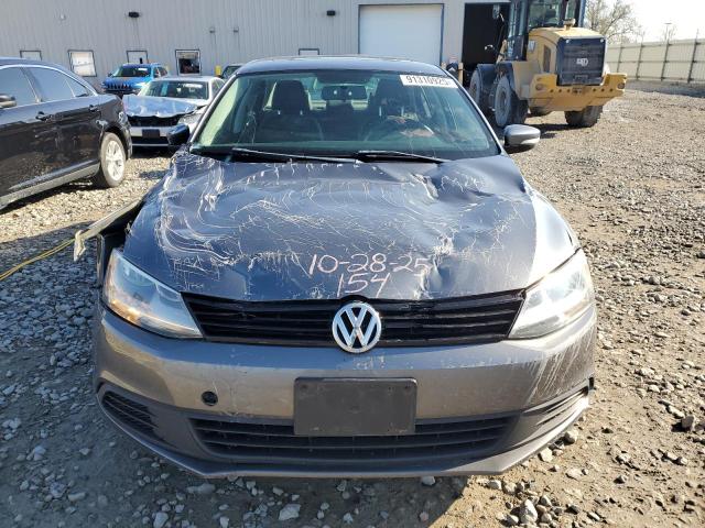 3VWDZ7AJ6BM362760 - 2011 VOLKSWAGEN JETTA SE SILVER photo 5
