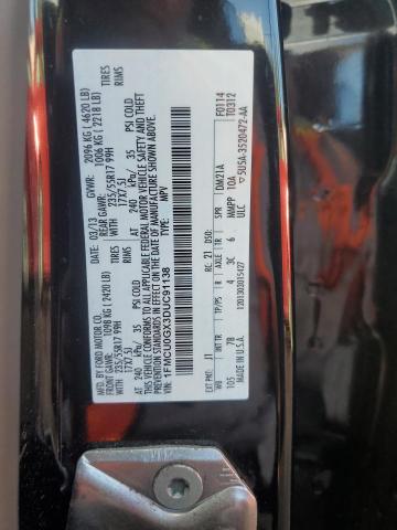 1FMCU0GX3DUC91138 - 2013 FORD ESCAPE SE BROWN photo 13