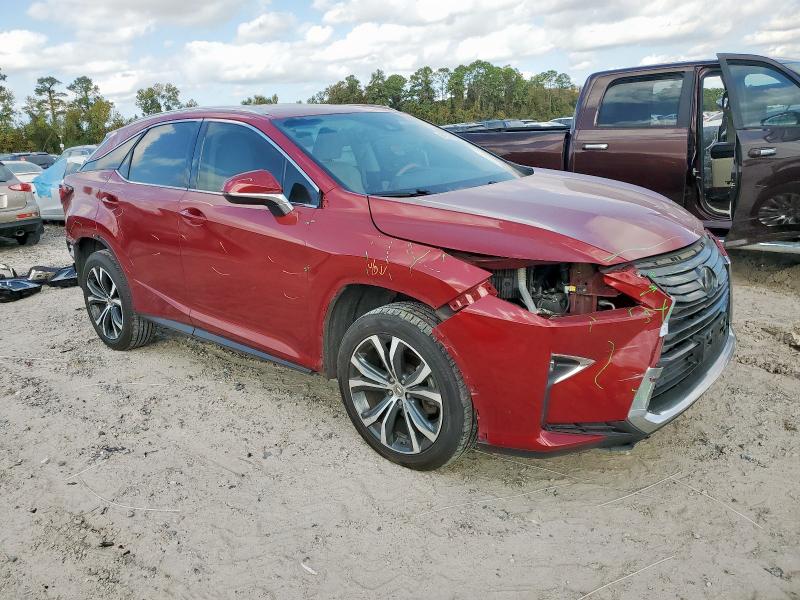 2T2ZZMCA2HC086403 - 2017 LEXUS RX 350 BASE RED photo 4