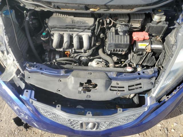 JHMGE8H23AS023717 - 2010 HONDA FIT BLUE photo 11