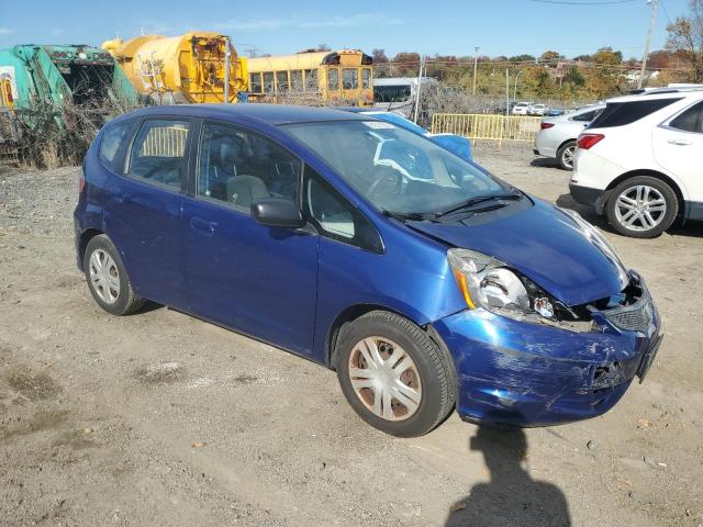 JHMGE8H23AS023717 - 2010 HONDA FIT BLUE photo 4