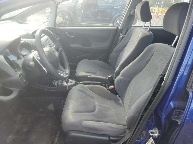 JHMGE8H23AS023717 - 2010 HONDA FIT BLUE photo 7