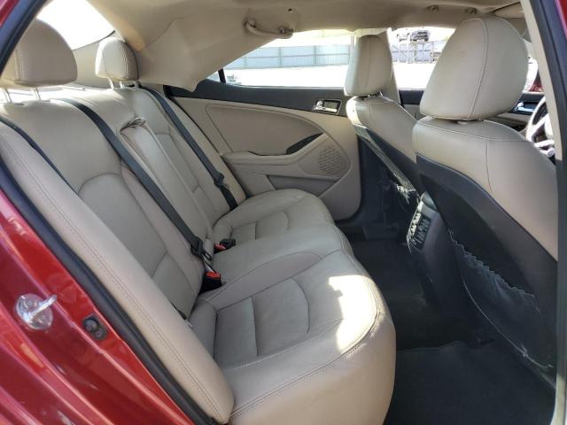 5XXGN4A75DG213260 - 2013 KIA OPTIMA EX RED photo 10