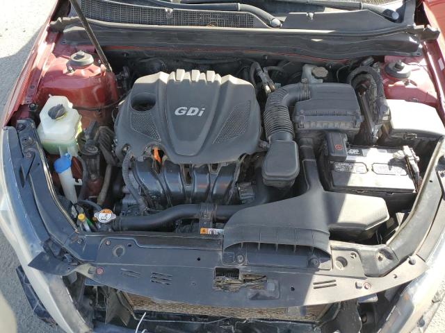 5XXGN4A75DG213260 - 2013 KIA OPTIMA EX RED photo 11