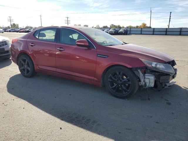 5XXGN4A75DG213260 - 2013 KIA OPTIMA EX RED photo 4