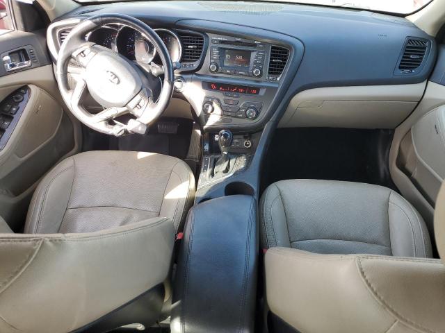 5XXGN4A75DG213260 - 2013 KIA OPTIMA EX RED photo 8