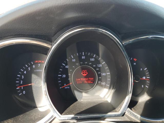 5XXGN4A75DG213260 - 2013 KIA OPTIMA EX RED photo 9