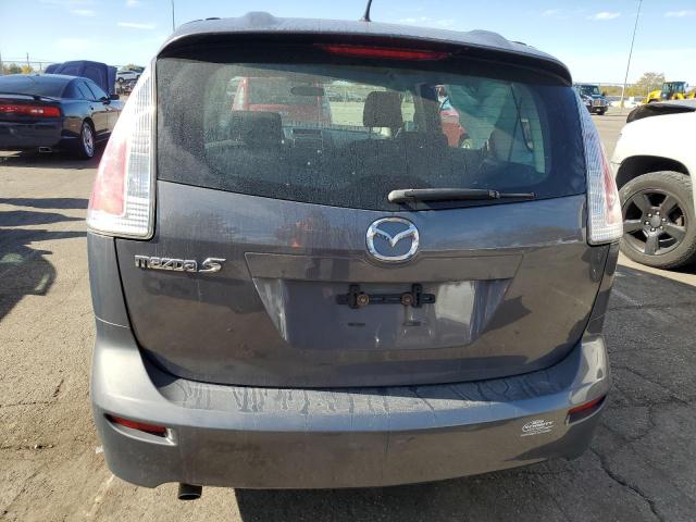 JM1CR2W3XA0373497 - 2010 MAZDA 5 ნაცრისფერი ფოტო 6