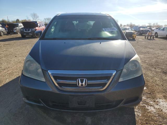 5FNRL38496B455284 - 2006 HONDA ODYSSEY EX GRAY photo 5