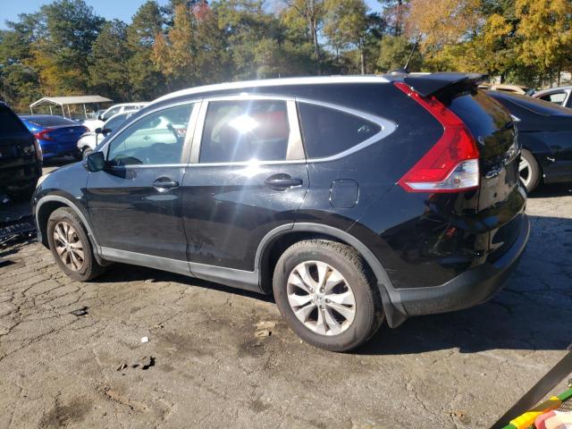 2HKRM4H74DH650690 - 2013 HONDA CR-V EXL Սև լուսանկար 2
