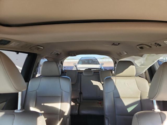 5FNRL5H60GB083851 - 2016 HONDA ODYSSEY EXL BURGUNDY photo 10