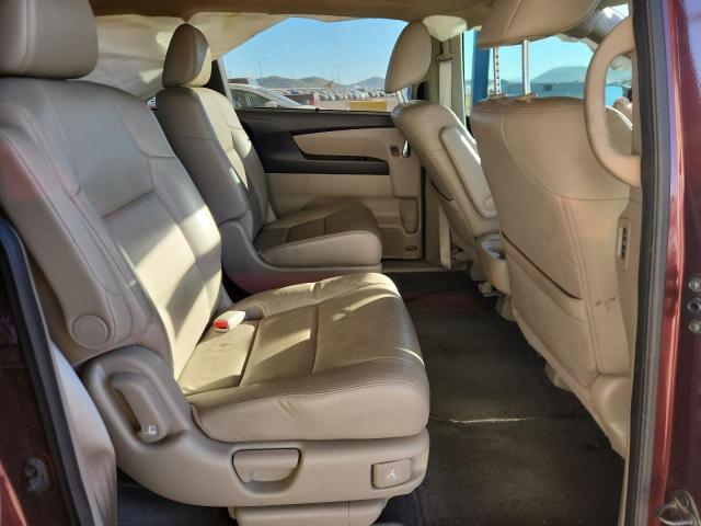 5FNRL5H60GB083851 - 2016 HONDA ODYSSEY EXL BURGUNDY photo 11