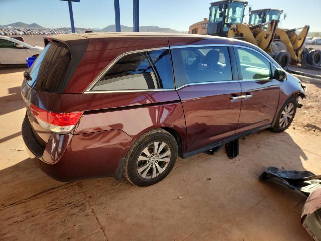 5FNRL5H60GB083851 - 2016 HONDA ODYSSEY EXL BURGUNDY photo 3