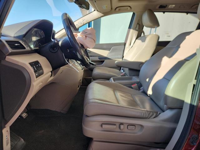 5FNRL5H60GB083851 - 2016 HONDA ODYSSEY EXL BURGUNDY photo 7