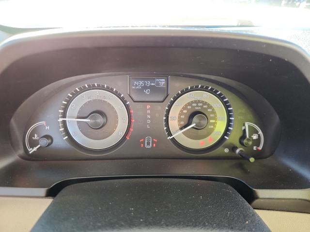 5FNRL5H60GB083851 - 2016 HONDA ODYSSEY EXL BURGUNDY photo 9