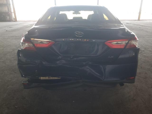 JTNB11HK5J3044895 - 2018 TOYOTA CAMRY L BLUE photo 6