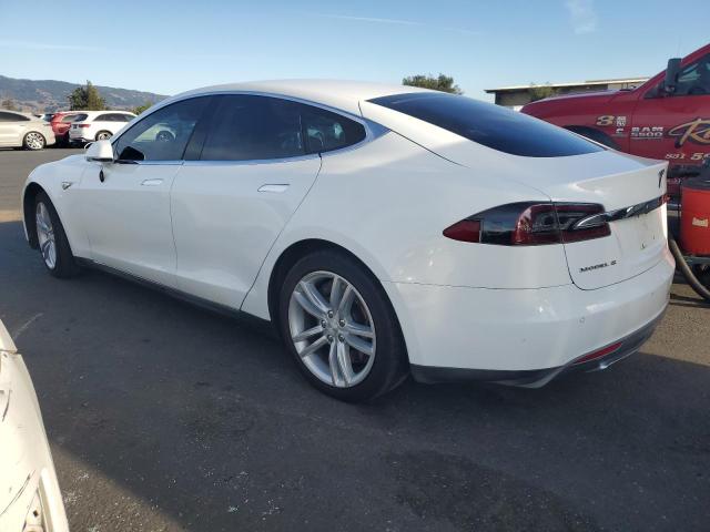 5YJSA1CN7DFP27355 - 2013 TESLA MODEL S Blanc photo 2