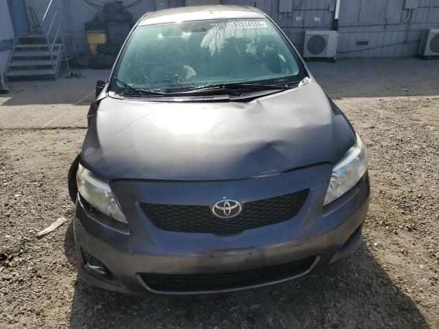 JTDBU4EEXA9107594 - 2010 TOYOTA COROLLA BASE GRAY photo 5