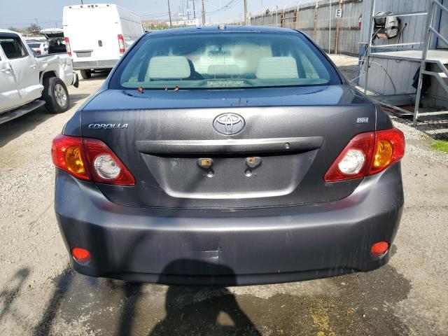 JTDBU4EEXA9107594 - 2010 TOYOTA COROLLA BASE GRAY photo 6