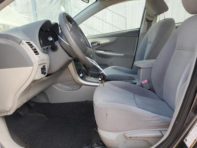 JTDBU4EEXA9107594 - 2010 TOYOTA COROLLA BASE GRAY photo 7