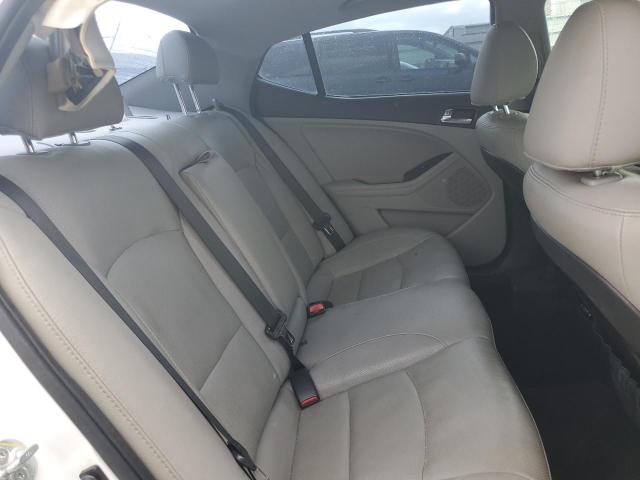 5XXGN4A72FG408817 - 2015 KIA OPTIMA EX WHITE photo 10