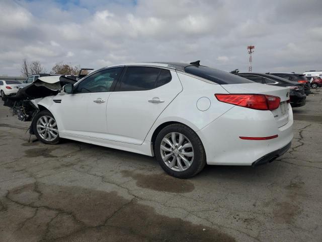 5XXGN4A72FG408817 - 2015 KIA OPTIMA EX WHITE photo 2