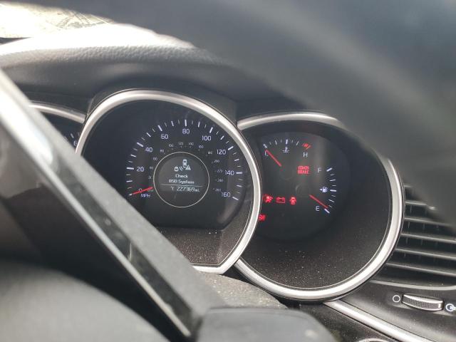 5XXGN4A72FG408817 - 2015 KIA OPTIMA EX WHITE photo 9