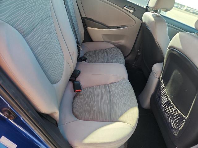 KMHCT4AEXFU906885 - 2015 HYUNDAI ACCENT GLS BLUE photo 10
