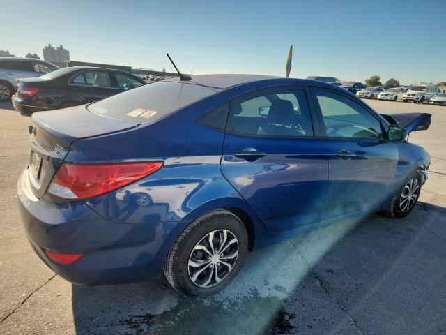 KMHCT4AEXFU906885 - 2015 HYUNDAI ACCENT GLS BLUE photo 3