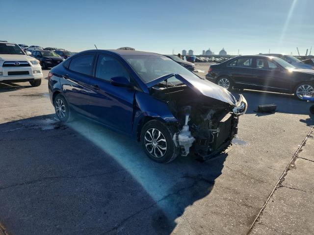 KMHCT4AEXFU906885 - 2015 HYUNDAI ACCENT GLS BLUE photo 4