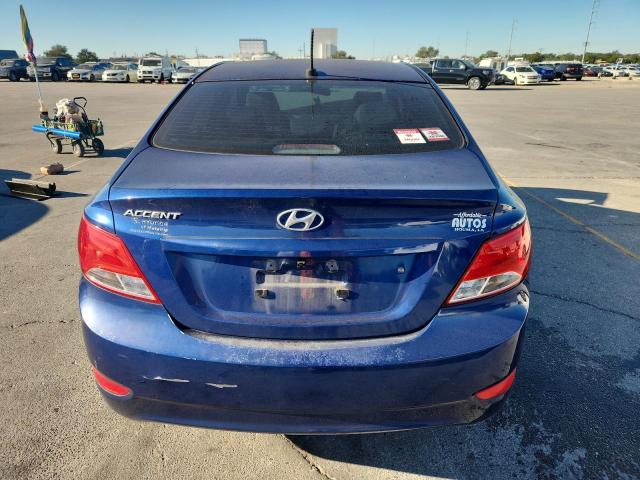 KMHCT4AEXFU906885 - 2015 HYUNDAI ACCENT GLS BLUE photo 6