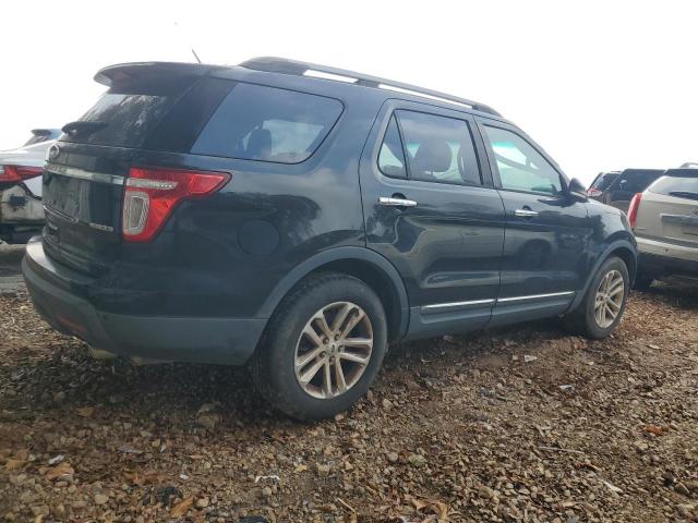 1FM5K7D84EGA99005 - 2014 FORD EXPLORER XLT BLACK photo 3