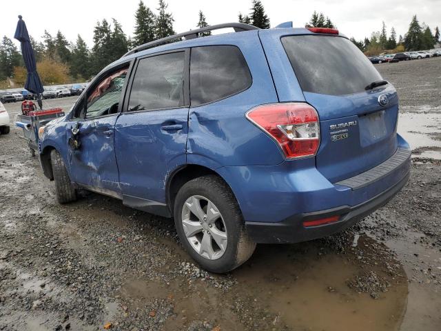 JF2SJADC0GG507340 - 2016 SUBARU FORESTER 2.5I PREMIUM 蓝色 照片 2