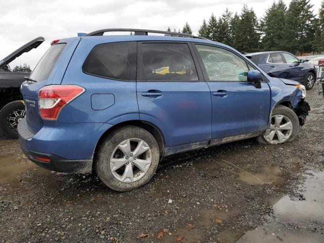 JF2SJADC0GG507340 - 2016 SUBARU FORESTER 2.5I PREMIUM 蓝色 照片 3