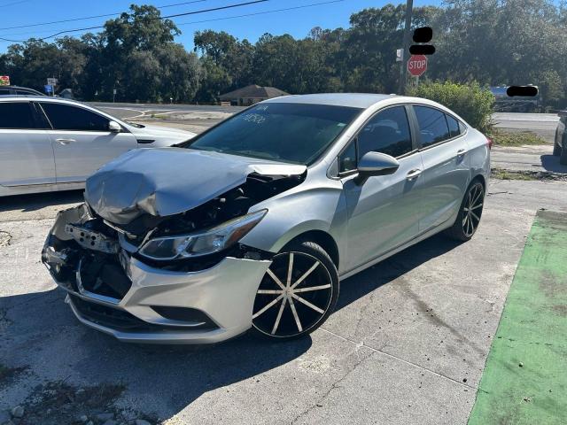 1G1BC5SM9J7176866 - 2018 CHEVROLET CRUZE LS SILVER photo 2