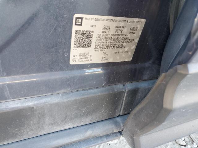 3GNAXJEV5JL368809 - 2018 CHEVROLET EQUINOX LT BLUE photo 13