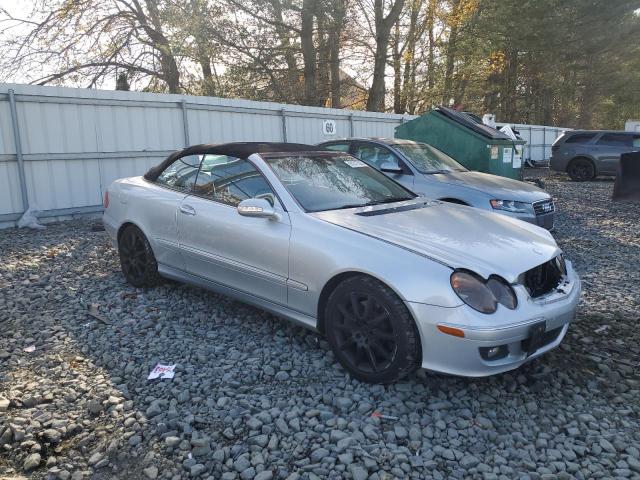 WDBTK56F77F229135 - 2007 MERCEDES-BENZ CLK 350 SILVER photo 4
