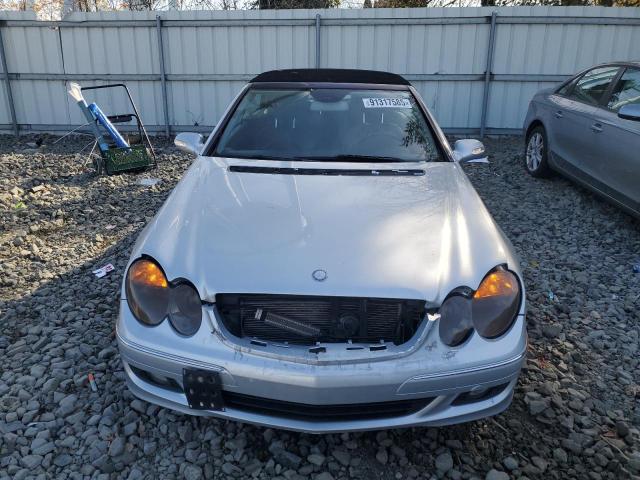 WDBTK56F77F229135 - 2007 MERCEDES-BENZ CLK 350 SILVER photo 5