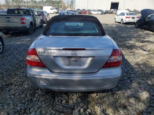 WDBTK56F77F229135 - 2007 MERCEDES-BENZ CLK 350 SILVER photo 6