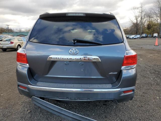 5TDBK3EH6DS253166 - 2013 TOYOTA HIGHLANDER BASE Сұр фото 6