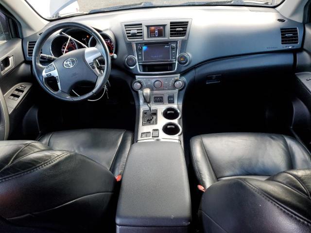 5TDBK3EH6DS253166 - 2013 TOYOTA HIGHLANDER BASE Сұр фото 8