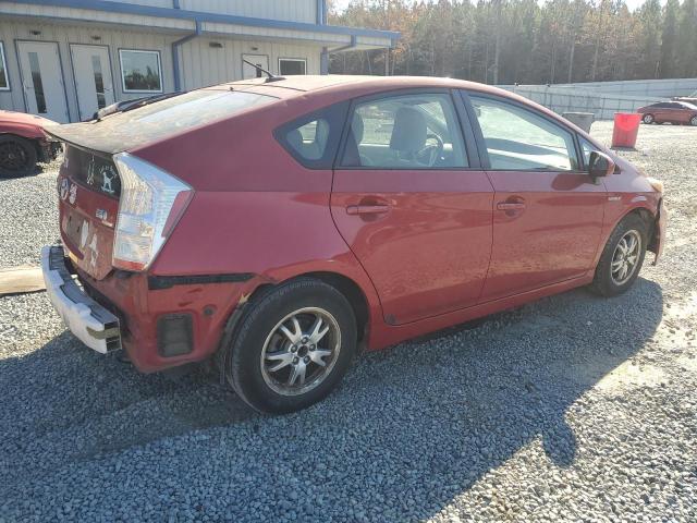 JTDKN3DUXA1107030 - 2010 TOYOTA PRIUS წითელი ფოტო 3