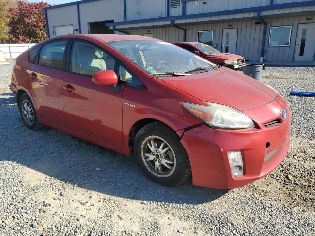 JTDKN3DUXA1107030 - 2010 TOYOTA PRIUS წითელი ფოტო 4